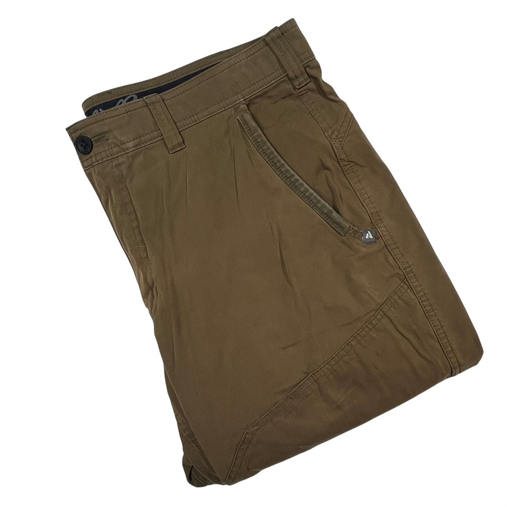Eddie Bauer Utility Pants Mens 38x32 Brown First Ascent Hiking Workwear *Flaw‎